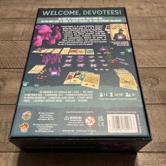 Cosmoctopus Board Game Lucky Duck Games Indie Engine Building Gathering Game - Picture 3 of 3